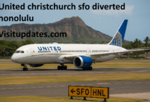 United Christchurch SFO Diverted Honolulu