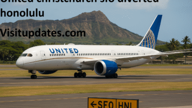 United Christchurch SFO Diverted Honolulu