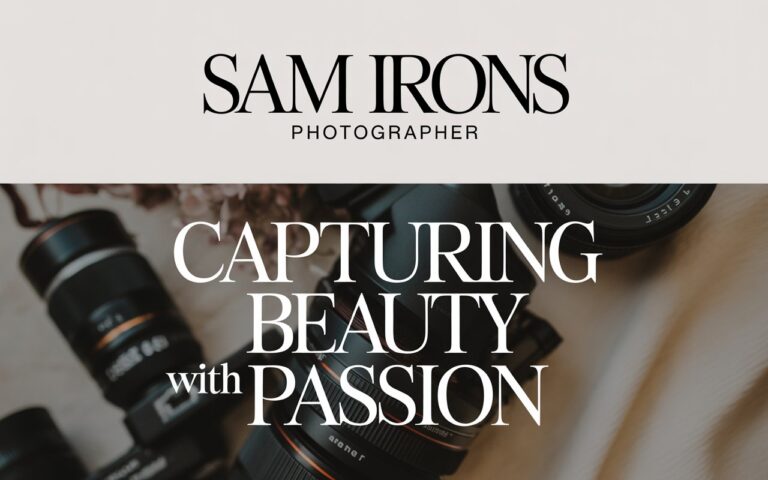 Sam Irons Photographer: Capturing Beauty with Passion