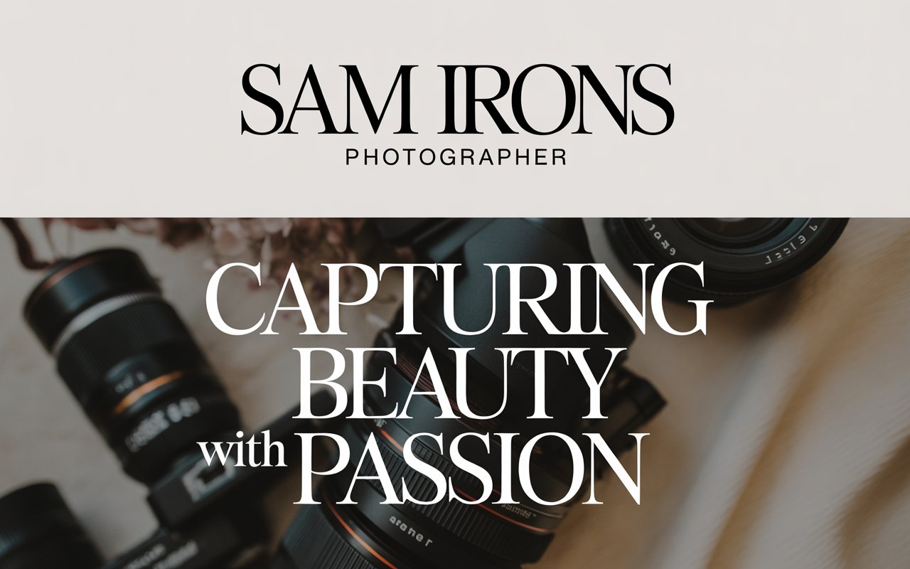 Sam Irons Photographer: Capturing Beauty with Passion