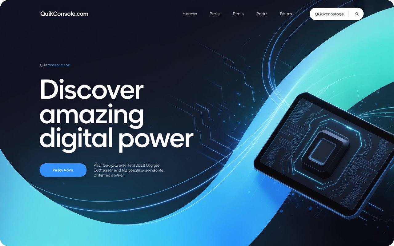 Quikconsole Com: Discover Amazing Digital Power