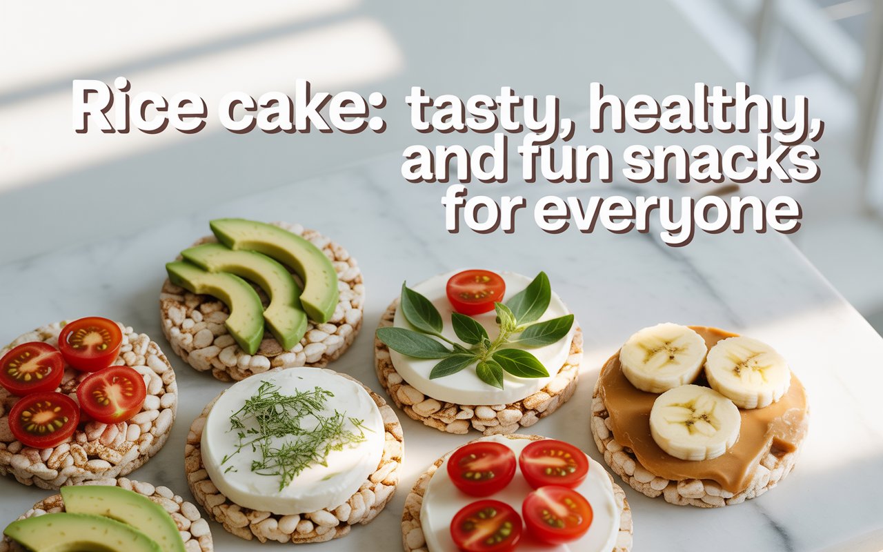Rice Cake: Tasty, Healthy, and Fun Snacks for Everyone