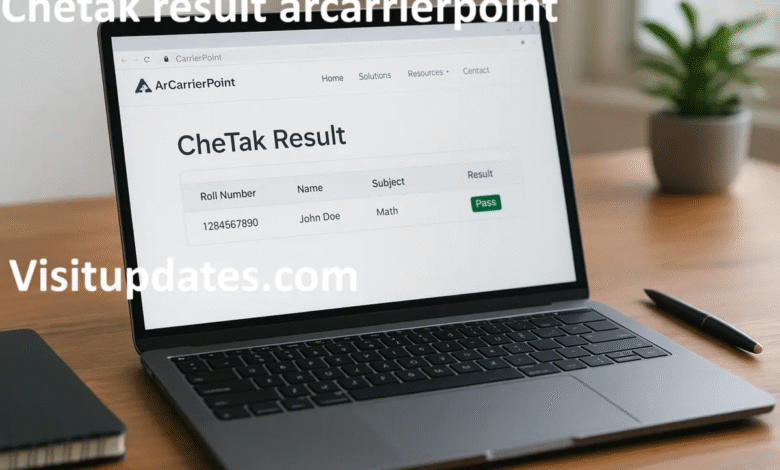 Chetak Result Arcarrierpoint