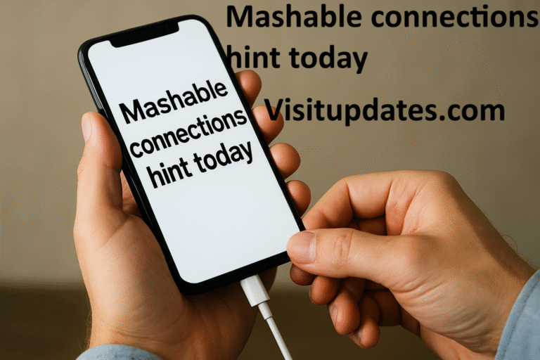 Mashable Connections Hint Today