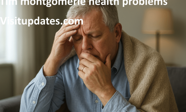 Tim Montgomerie Health Problems