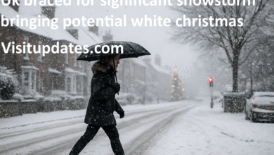 UK Braced for Significant Snowstorm Bringing Potential White Christmas