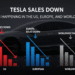 Tesla Sales Down
