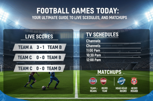 football games today